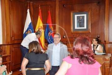 Pleno extraordinario en el Ayuntamiento de Telde (Foto TA)